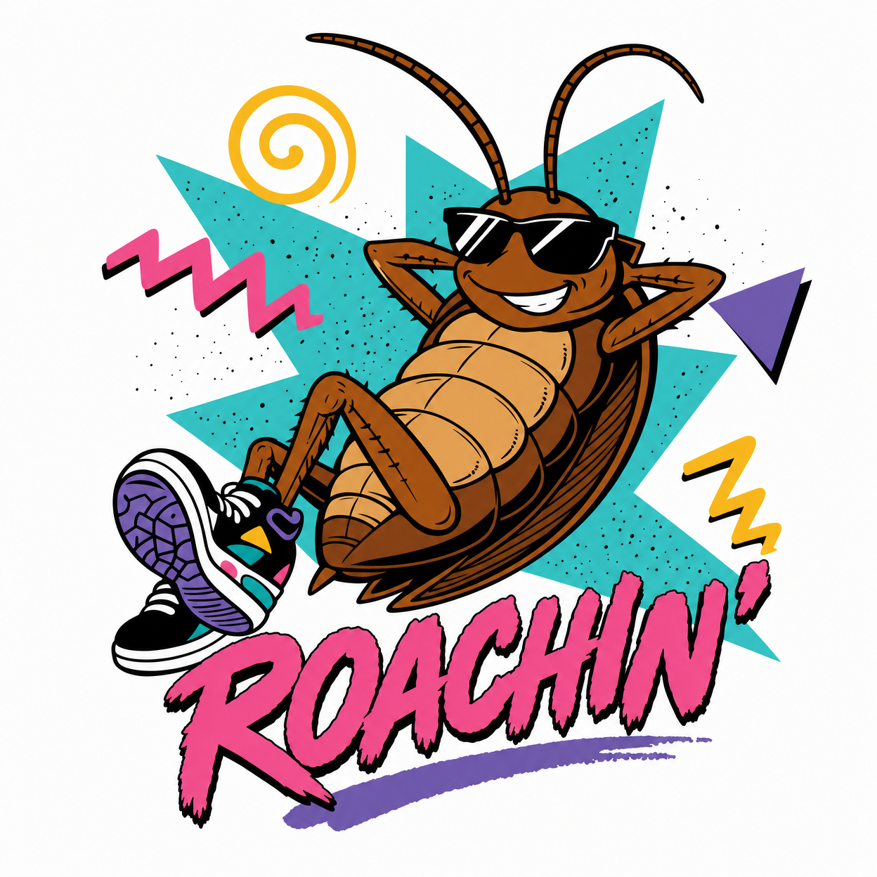 Cool Roach – Cockroach Janta Party Oversized T-Shirt