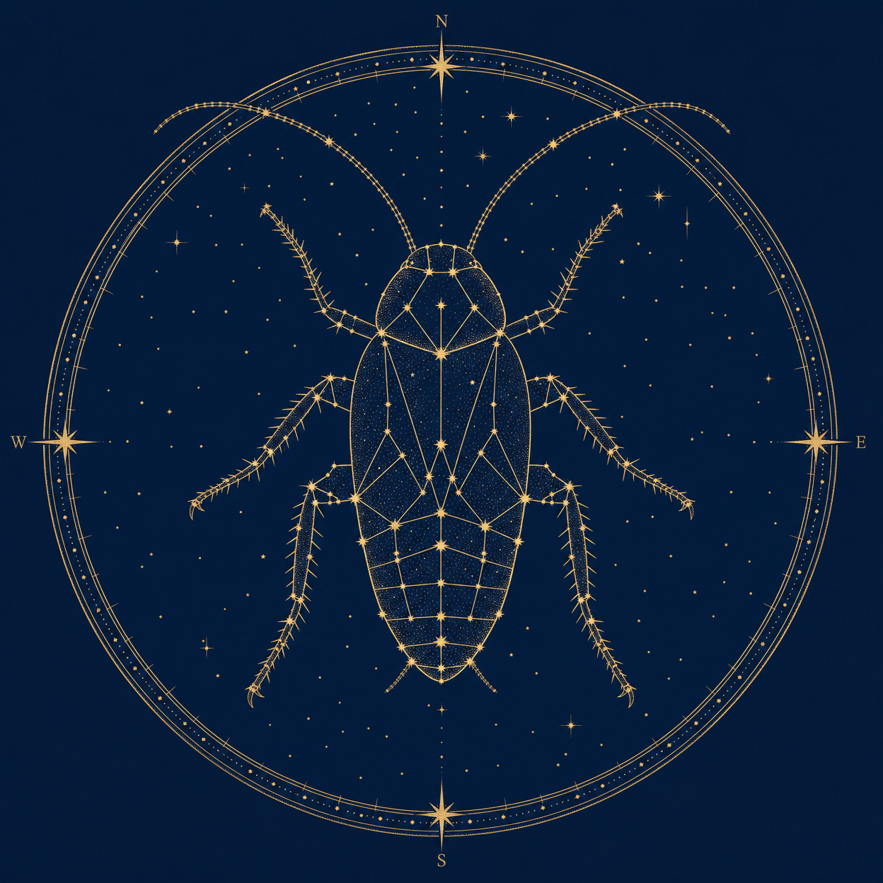 Cosmic Roach – Cockroach Janta Party Oversized T-Shirt