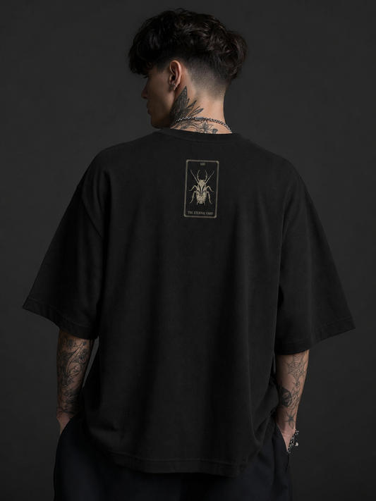 The Roach (Tarot) – Cockroach Janta Party Oversized T-Shirt