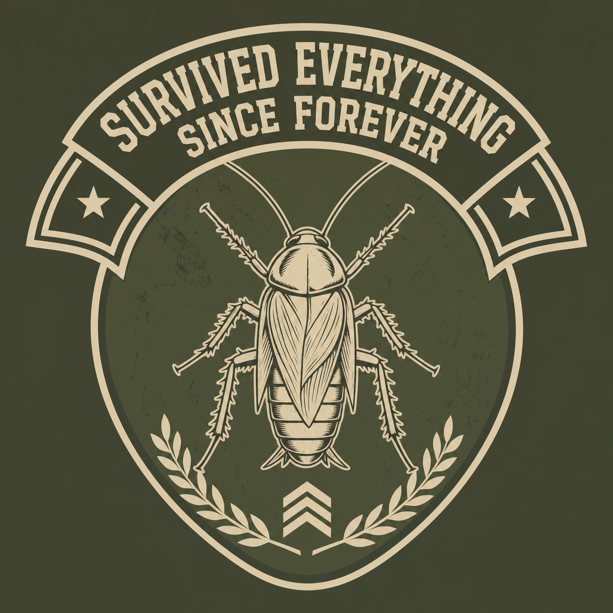 Survivor's Badge – Cockroach Janta Party Oversized T-Shirt