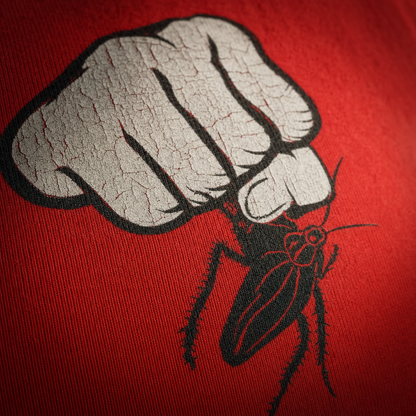 The Fist – Cockroach Janta Party Oversized T-Shirt