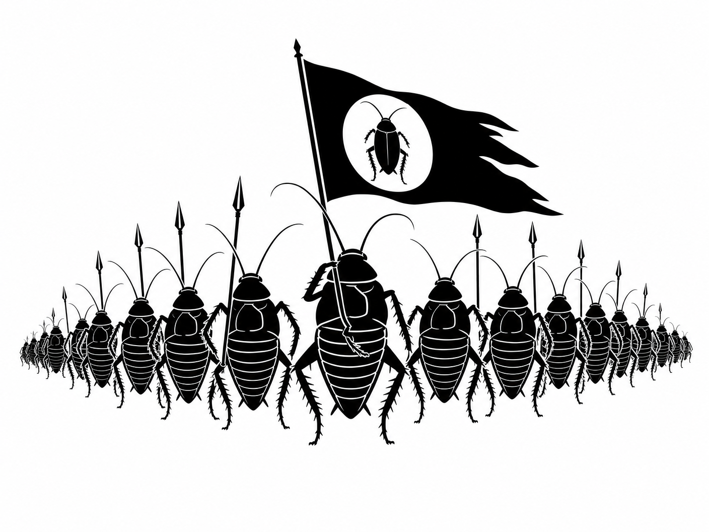 The March – Cockroach Janta Party Oversized T-Shirt
