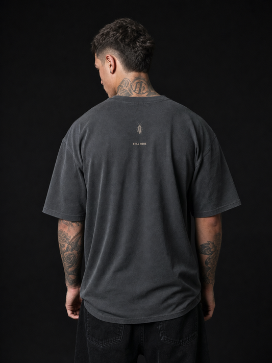 Outlive Everything – Cockroach Janta Party Oversized T-Shirt
