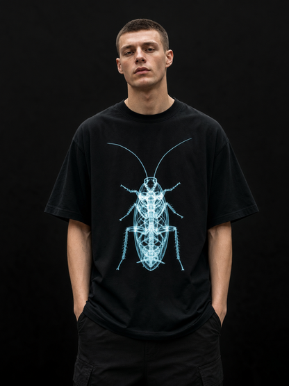 X-Ray Roach – Cockroach Janta Party Oversized T-Shirt