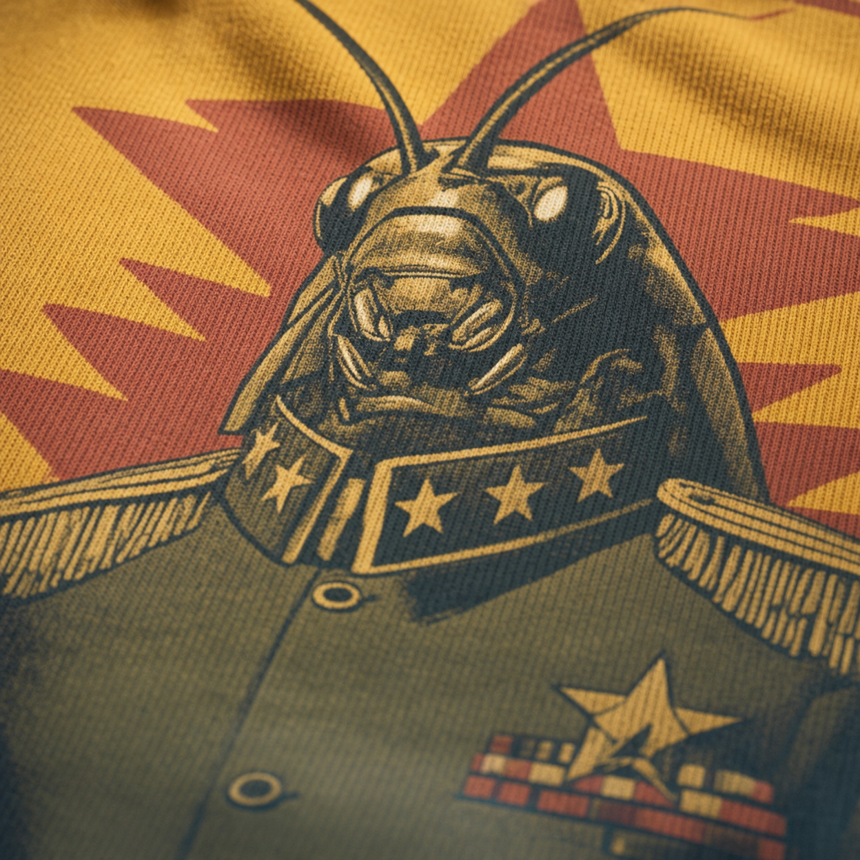 Glorious Leader – Cockroach Janta Party Oversized T-Shirt
