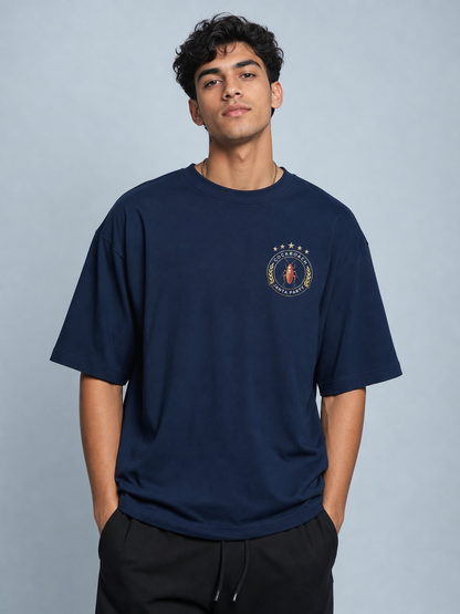 Party Emblem – Cockroach Janta Party Oversized T-Shirt