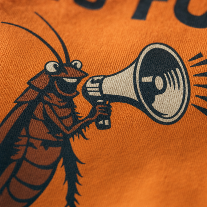The Megaphone – Cockroach Janta Party Oversized T-Shirt