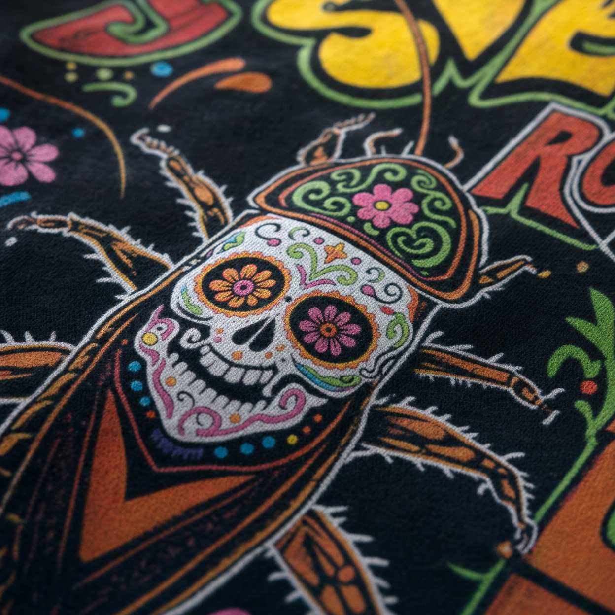 Día de la Cucaracha – Cockroach Janta Party Oversized T-Shirt