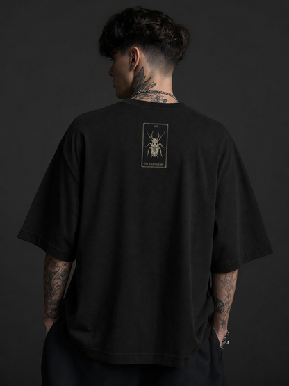 The Roach (Tarot) – Cockroach Janta Party Oversized T-Shirt
