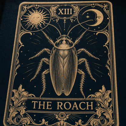 The Roach (Tarot) – Cockroach Janta Party Oversized T-Shirt