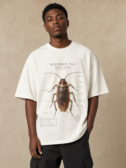 Specimen No.1 – Cockroach Janta Party Oversized T-Shirt