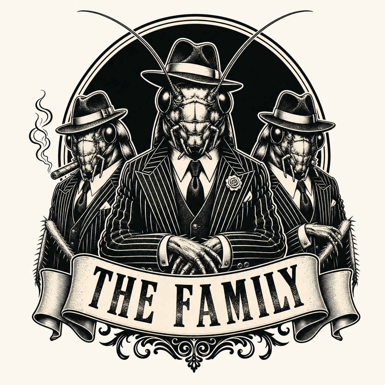The Family – Cockroach Janta Party Oversized T-Shirt