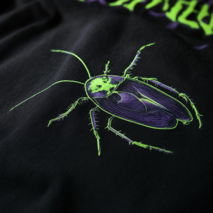 Neon Roach – Cockroach Janta Party Oversized T-Shirt