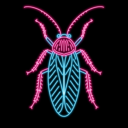 Neon Roach – Cockroach Janta Party Oversized T-Shirt