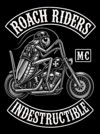 Roach Riders – Cockroach Janta Party Oversized T-Shirt