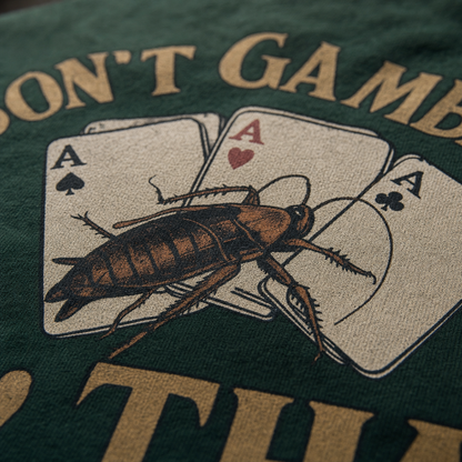 Dead Roach's Hand – Cockroach Janta Party Oversized T-Shirt
