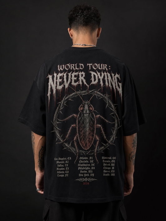 Roachcore – Cockroach Janta Party Oversized T-Shirt