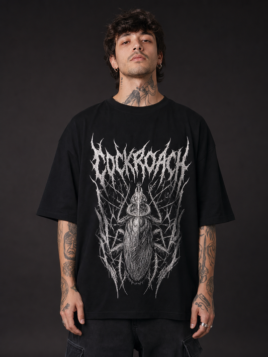 Roachcore – Cockroach Janta Party Oversized T-Shirt