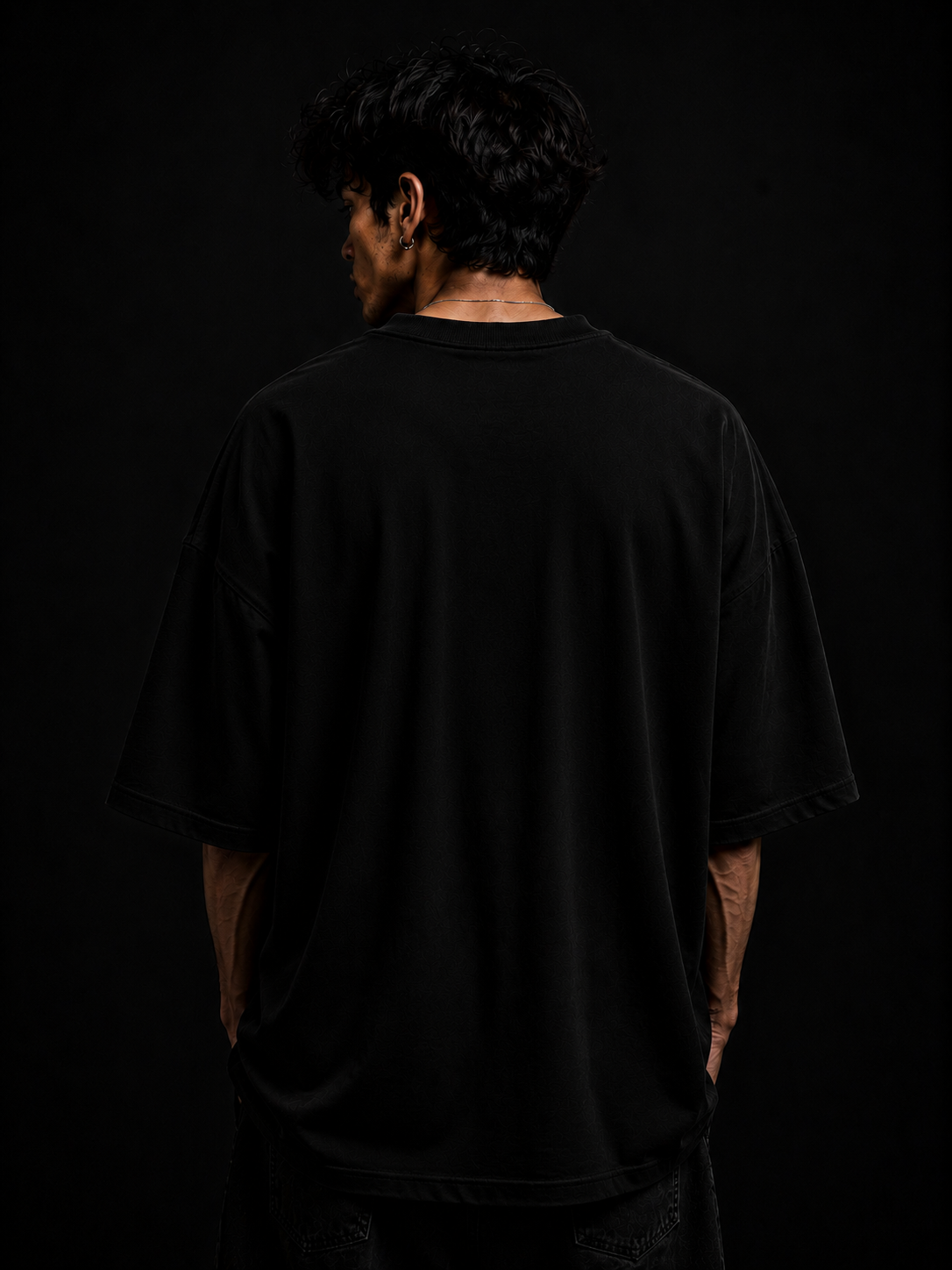 MAI BHI COCKROACH — Oversized Black Tee | Cockroach Janta Party