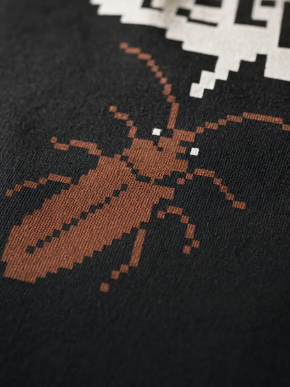 8-Bit Roach – Cockroach Janta Party Oversized T-Shirt